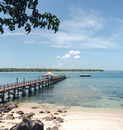 Private Jetty, The Oberoi, Lombok, Indonesia