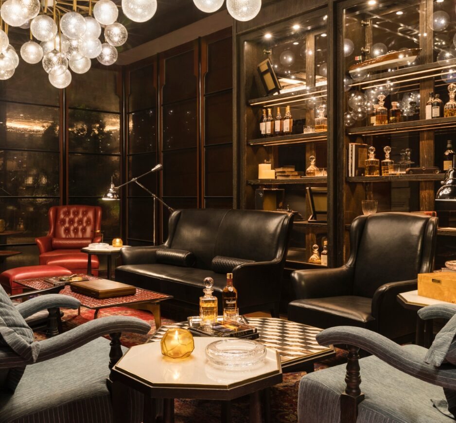 Whiskey Library, Rosewood, Phnom Penh, Cambodia