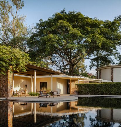 Main Swimming Pool, Amansara, Siem Reap, Cambodia