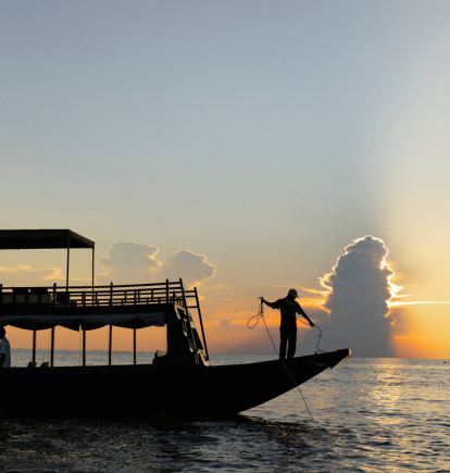 Amanbala Tonle Sap Cruise, Amansara, Siem Reap, Cambodia