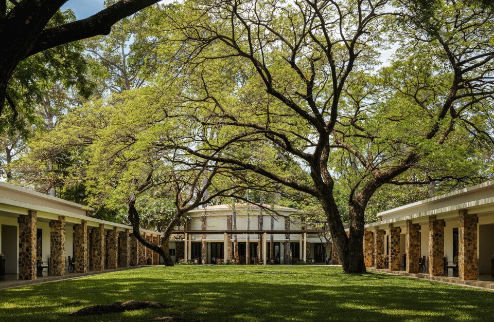 Resort Garden, Amansara, Siem Reap, Cambodia