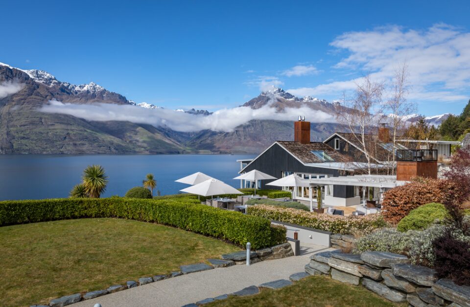 Lodge Exterior Summer, Rosewood Matakauri, Queenstown, New Zealand