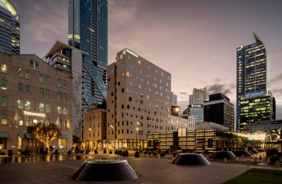 Exterior, The Hotel Britomart, Auckland, New Zealand