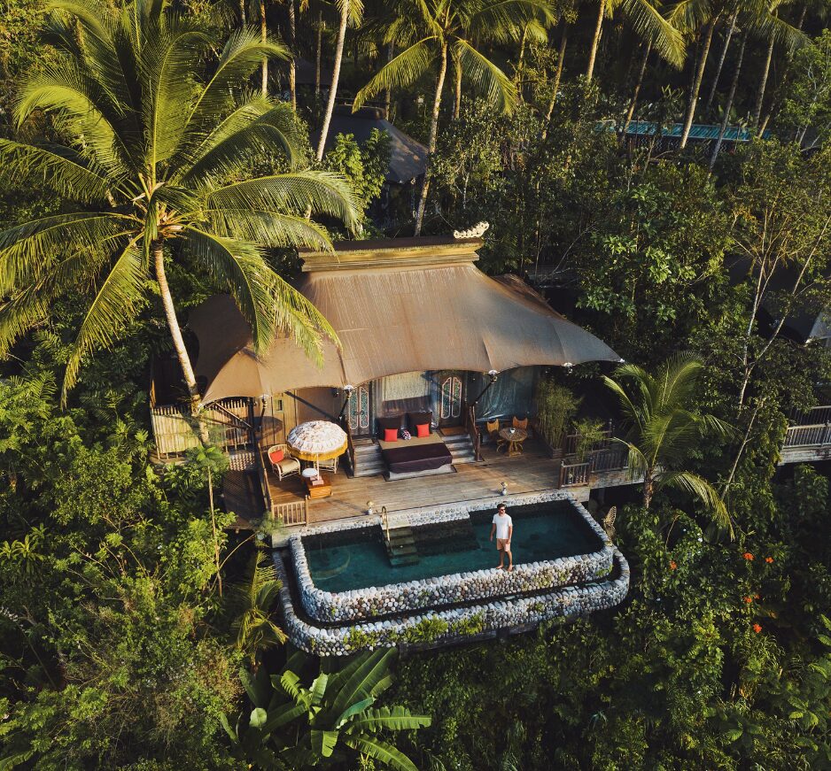 The Horn Collector's Tent, Capella Ubud, Bali, Indonesia