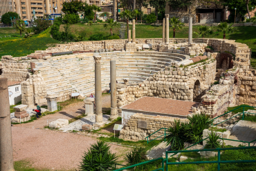 Roman Amphitheatre Alexandria Egypt