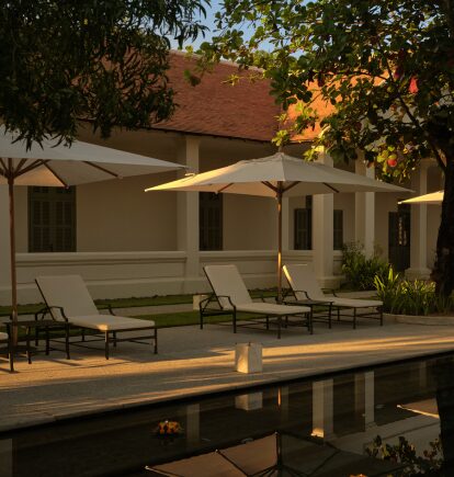 Pool Terrace, Amantaka, Luang Prabang, Laos