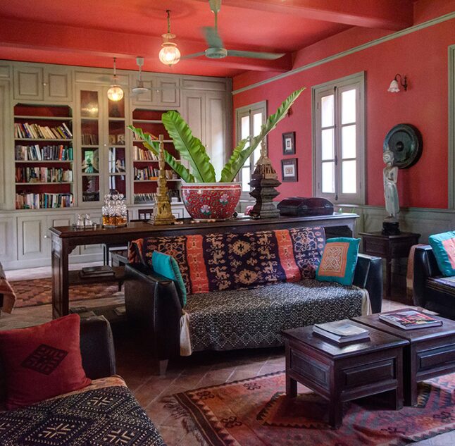Living Area, Satri House, Luang Prabang, Laos