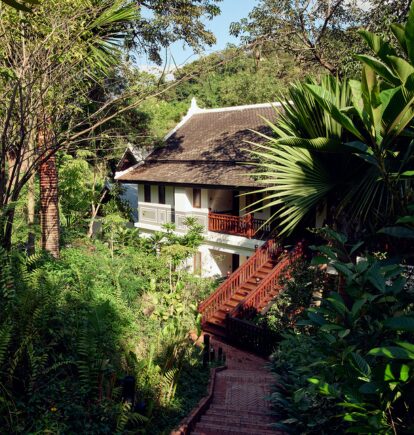 Riverside Room Suite Exterior, Rosewood, Luang Prabang, Laos