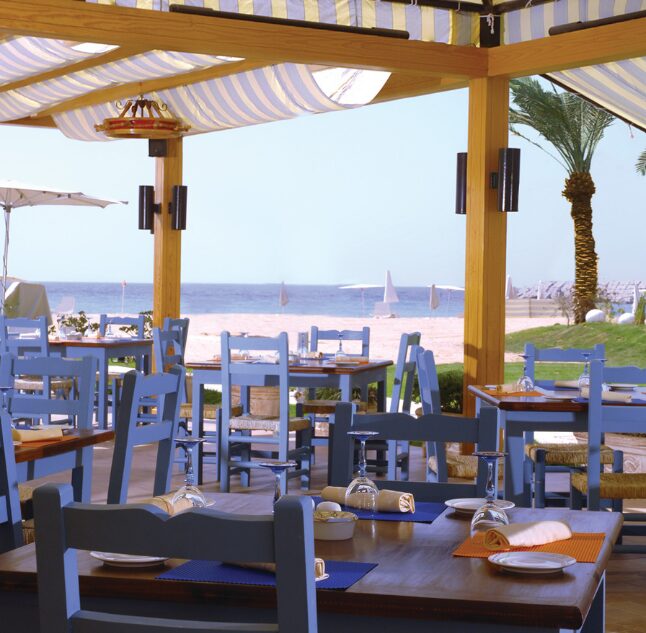 Outdoor Dining, Four Seasons Alexandria, Egypt