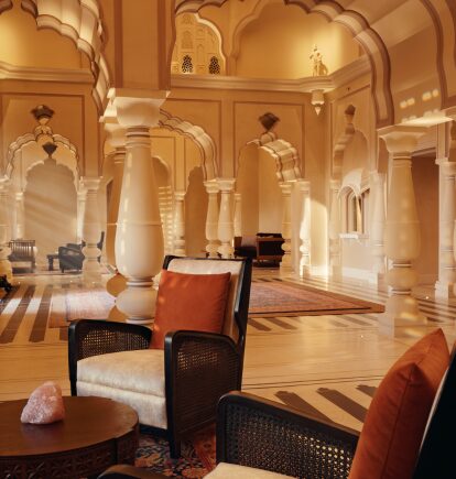The Lobby, Six Senses Fort Bawara, Rajasthan, India