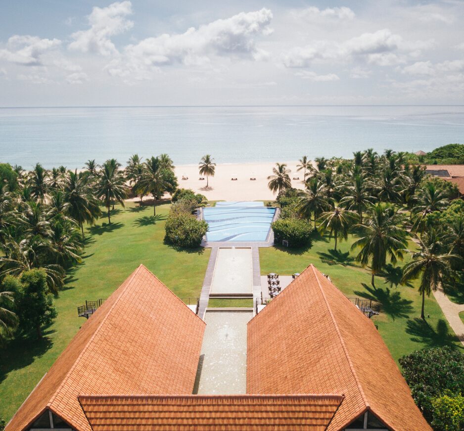 Aerial View, Uga Bay, Pasikuda, Sri Lanka