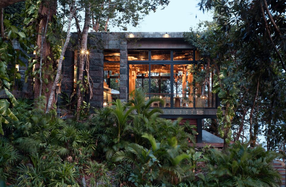 Tree Restaurant Exterior, Six Senses, Krabey Island, Cambodia