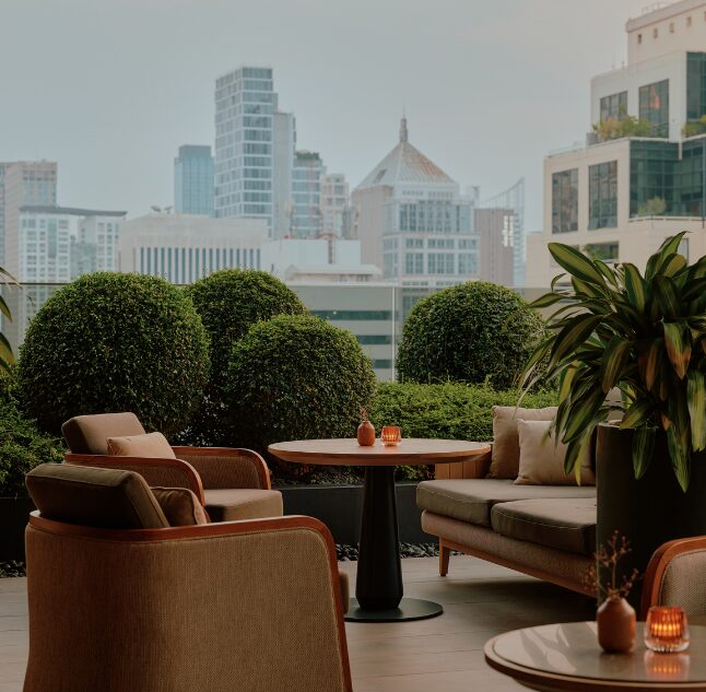 Aman Lounge, Aman Nai Lert, Bangkok, Thailand