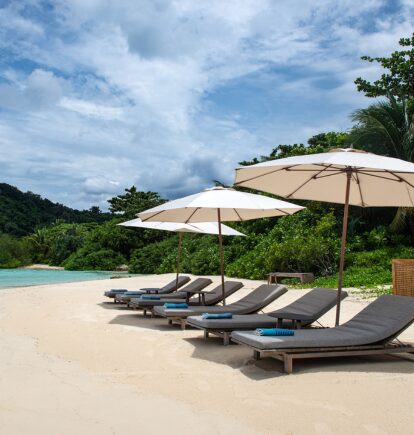 Beach House Exterior, Bawah Reserve, Indonesia