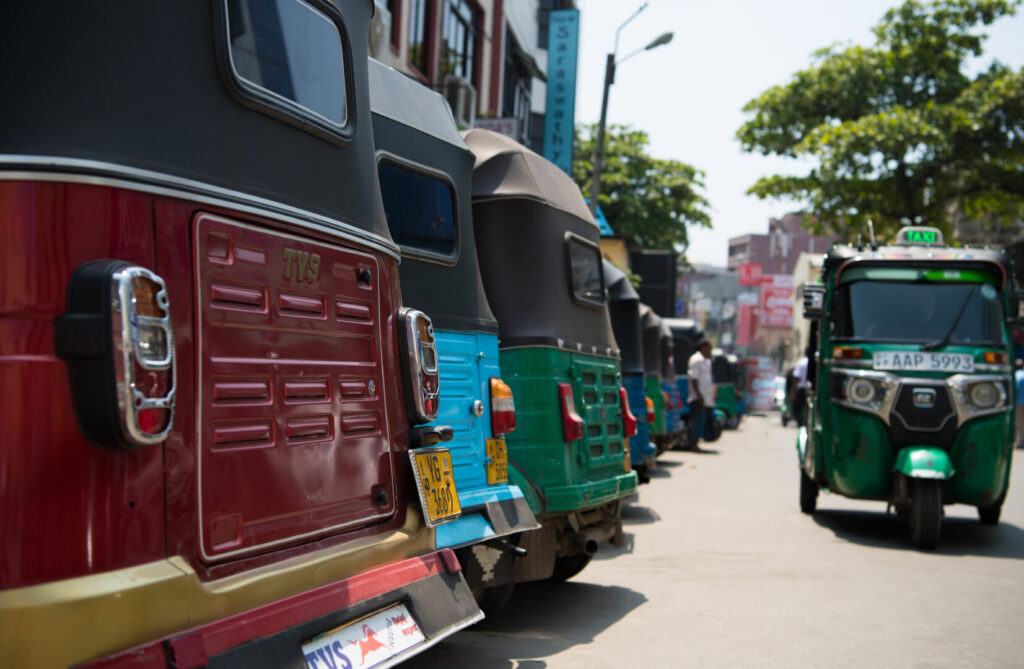 Traffic on Pettah streets