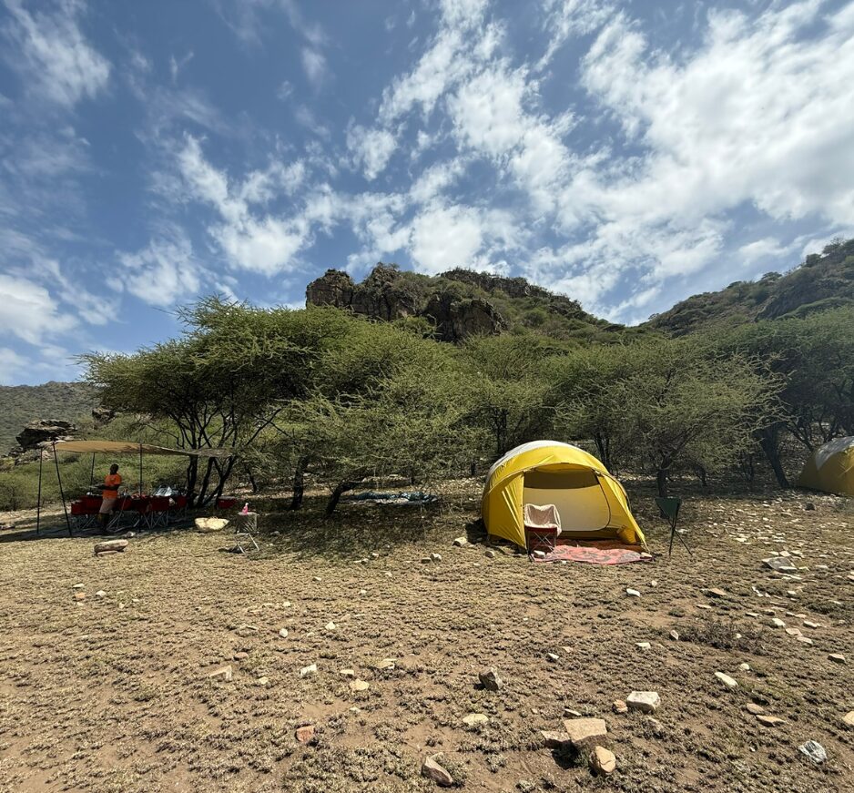 A fly-camp in the Gol Mountains