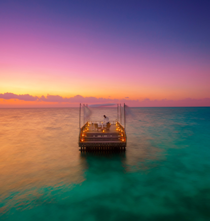 Piano Deck Dining, Baros, The Maldives