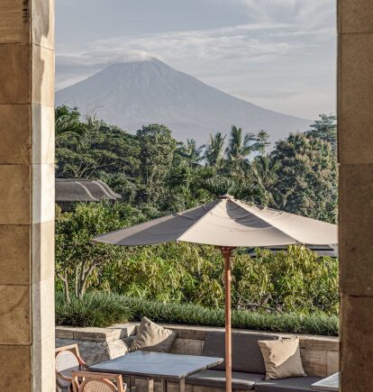 Terrace View, Amanjiwo, Java, Indonesia