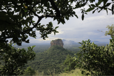 View of Sigiriya, Cultural Triangle, Sri Lanka