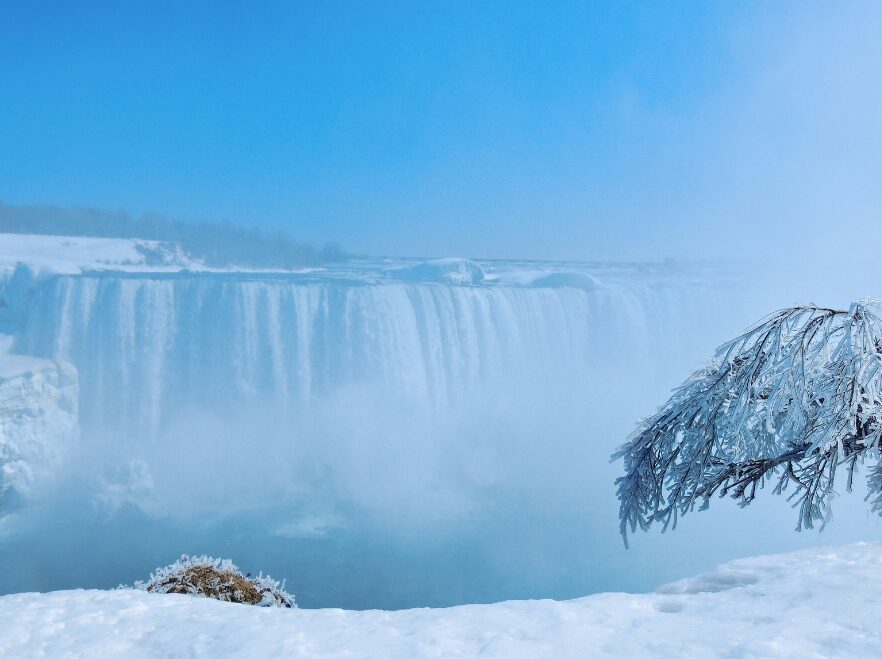 Niagara Falls in the Winter, Ontario, Canada