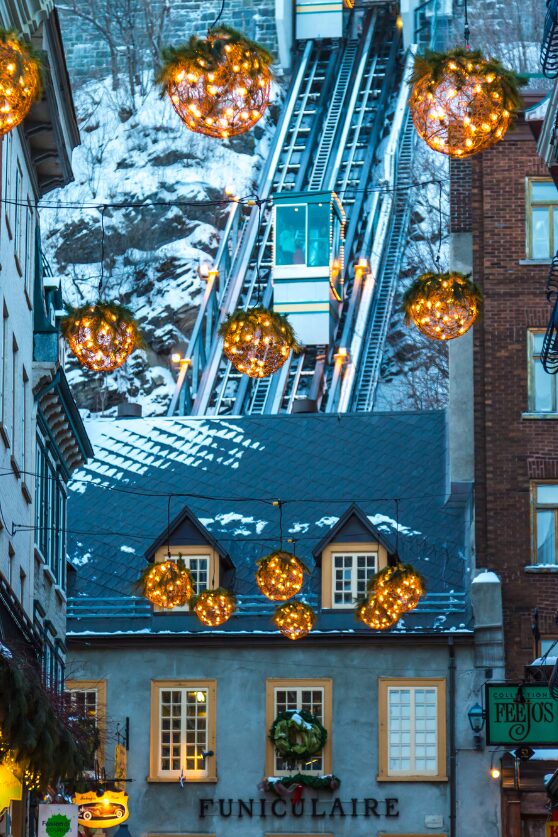 Québec's Funicular railway GETTY