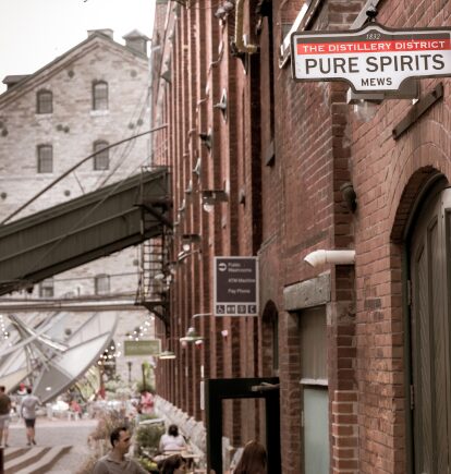 Distillery District, Toronto, Ontario, Canada