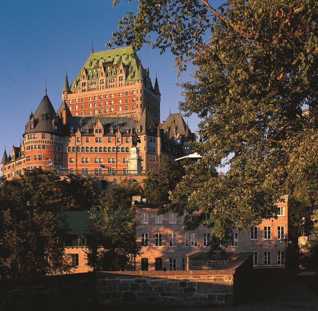 Le Chateau Frontenac, Quebec, Canada