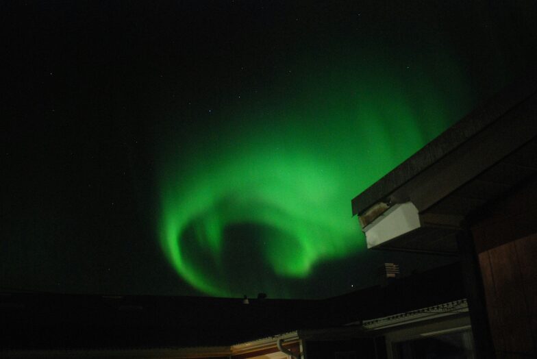 Aurora above Churchill, Manitoba