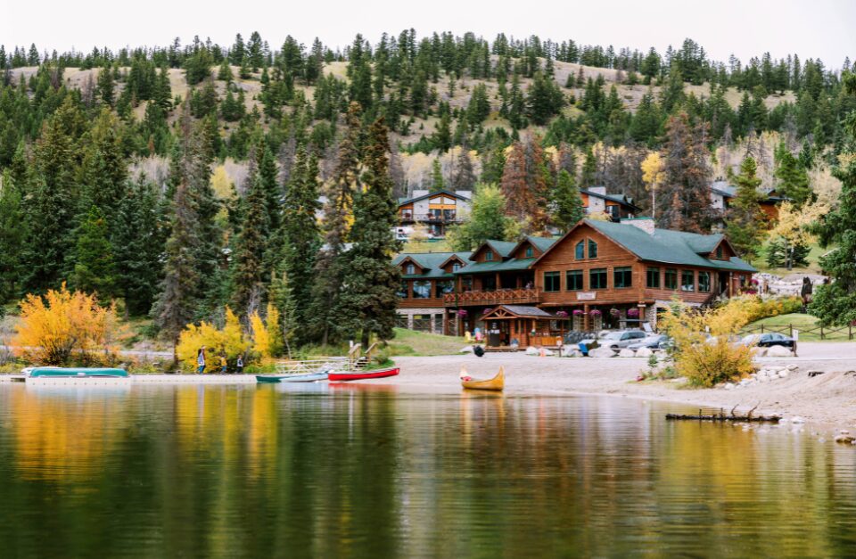 Pyramid Lake Lodge, Jasper, Alberta, Canada