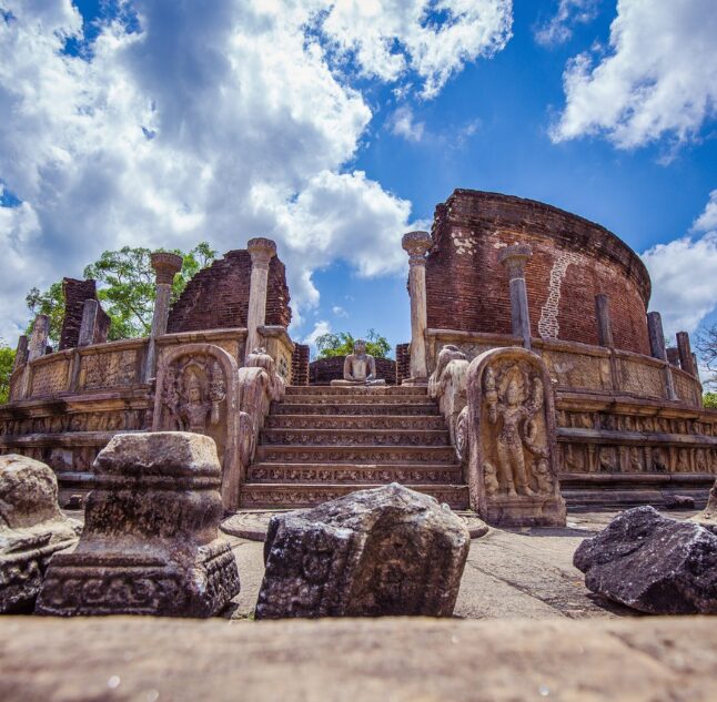 Polonnaruwa Vatadage, Cultural Triangle, Sri Lanka