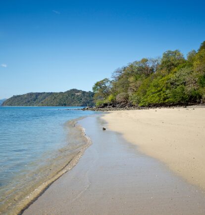 The peaceful beach at Andaz Peninsula, Papagayo