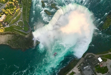 Niagara Falls from above