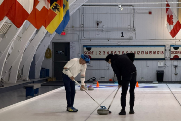 Try your hand at curling in Montreal