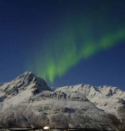 Northern lights over Norway