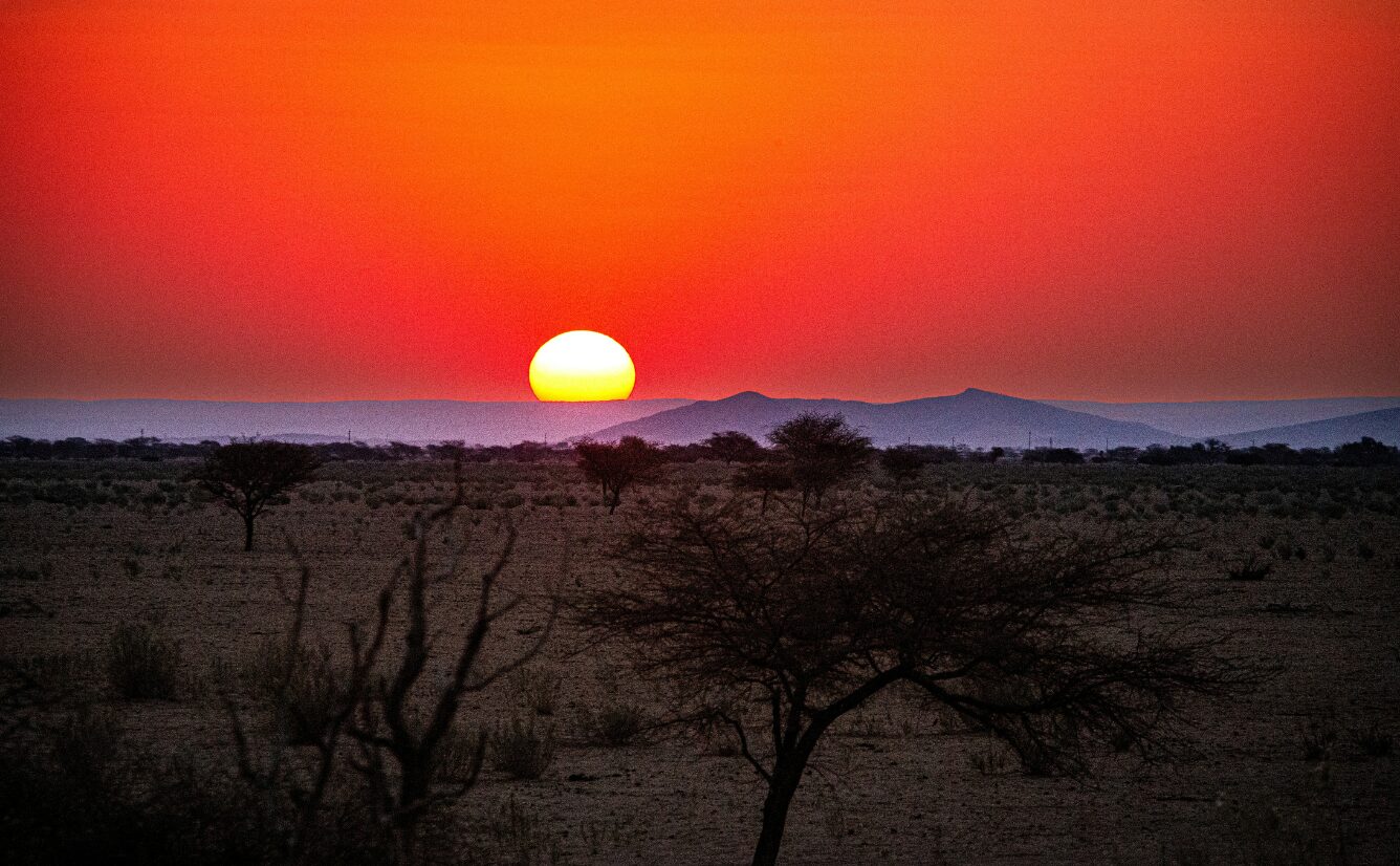 Namibian sunset