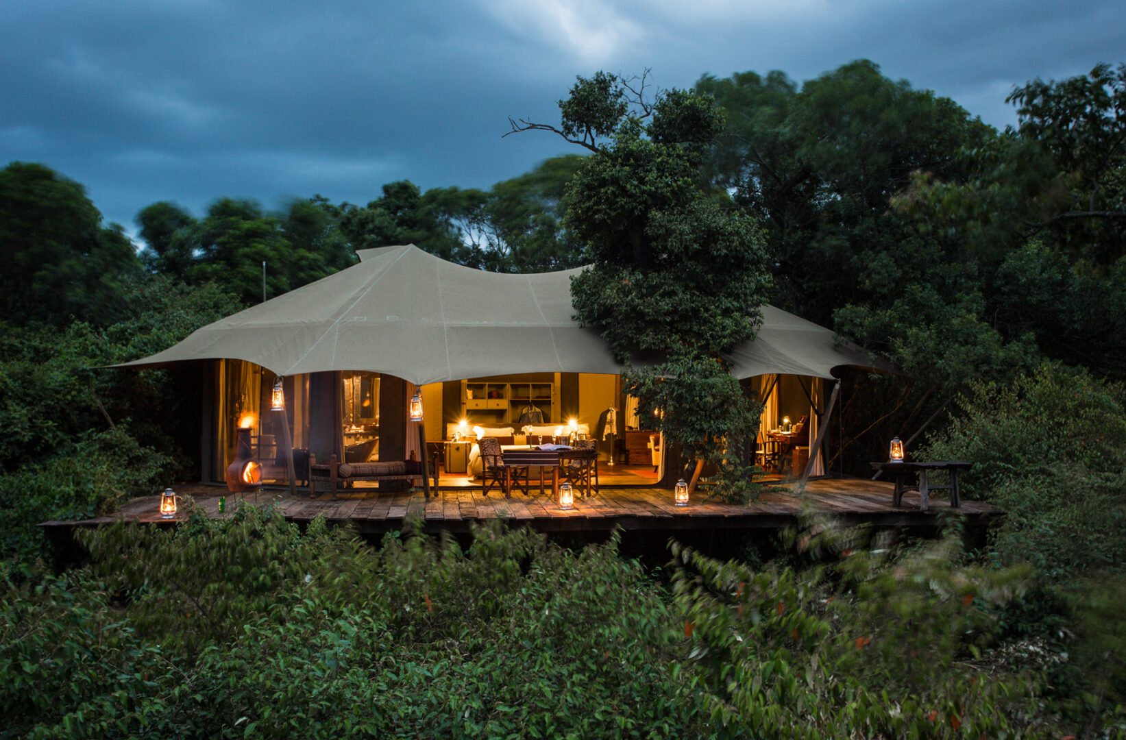 Mara Plains Tented Camp, luxury great migration safari