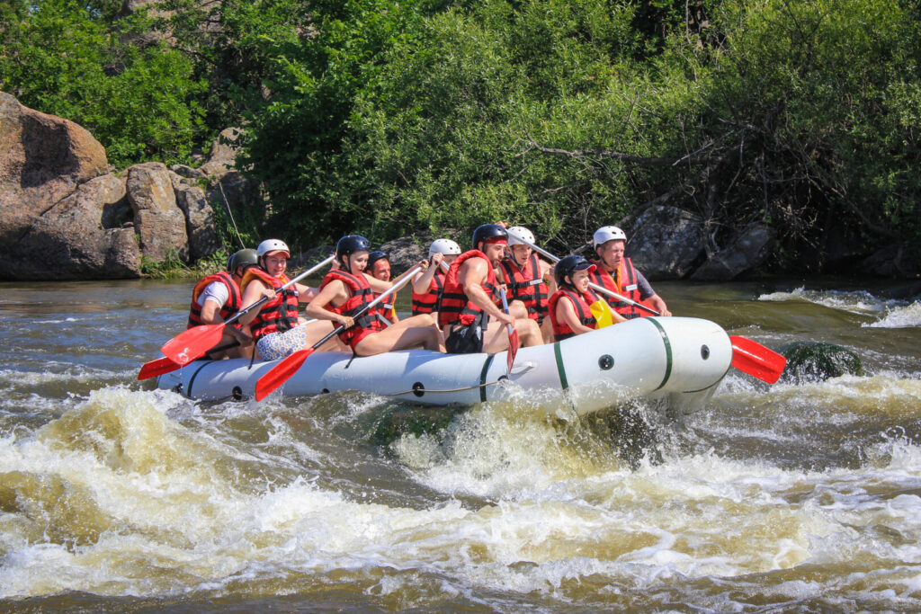White Water Rafting in Costa Rica on a Family Holiday