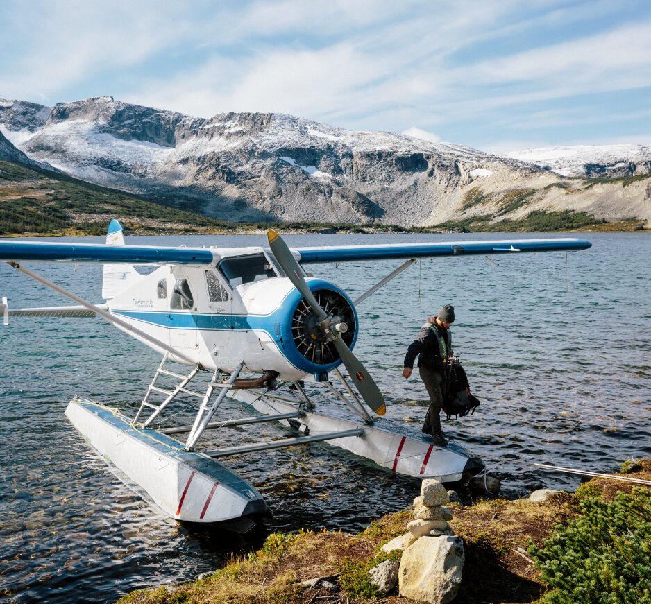 Floatplane in the Cariboo, BC