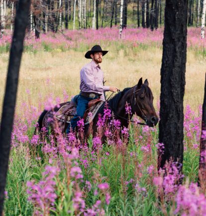 Riding at Siwash Lake Ranch