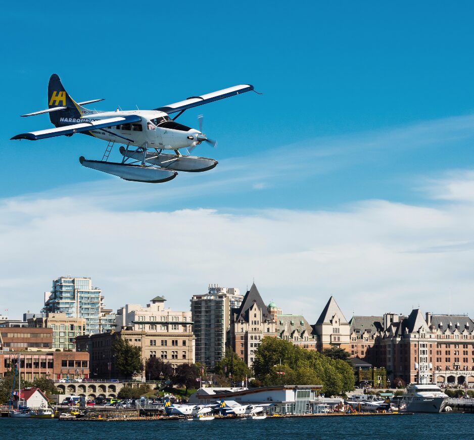 Arriving in Victoria in style