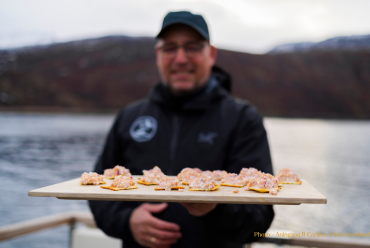 Dinner on the fjord, Nuuk, Greenland