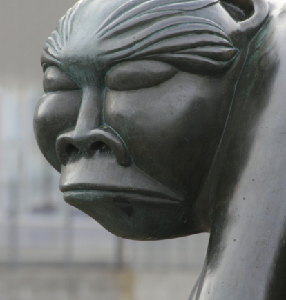 Statue in Nuuk, Greenland