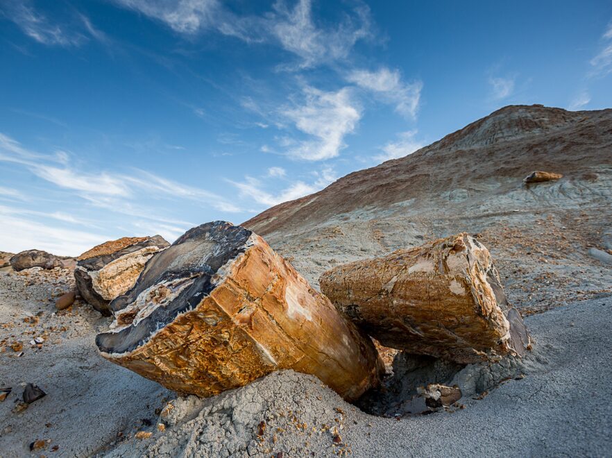 La Pirámide, Petrified Forest, Bahia Bustamente, Patagonia, Argentina