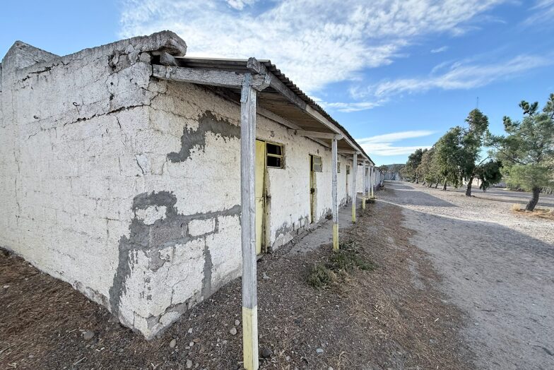 A street in Bahía Bustamante