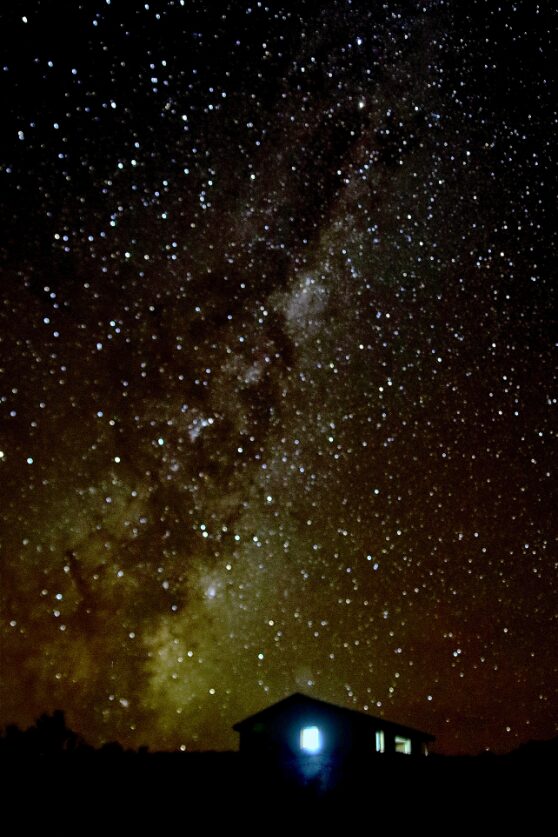 Marisma Camp at night