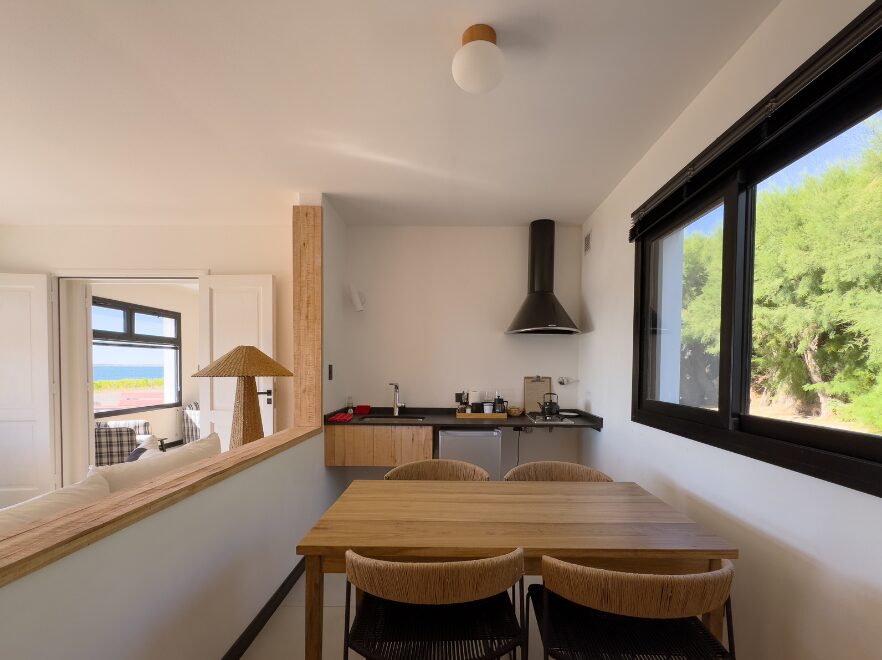 Kitchenette, Bahia Bustamente, Patagonia, Argentina