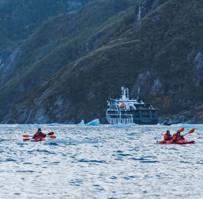 Magellan Explorer in the Chilean Fjords
