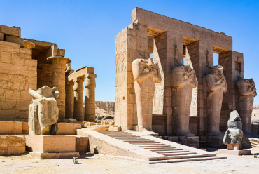 Habu Temple, Luxor, Egypt