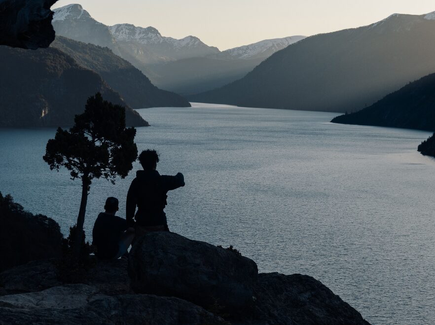 The end of a glorious hike in the Lake District