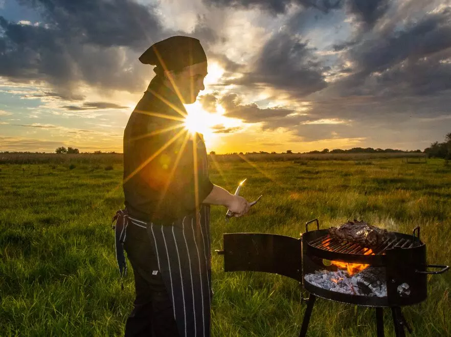 In Argentina there is always time for asado
